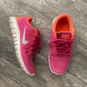 Nike Free Run 5.0 pink orange